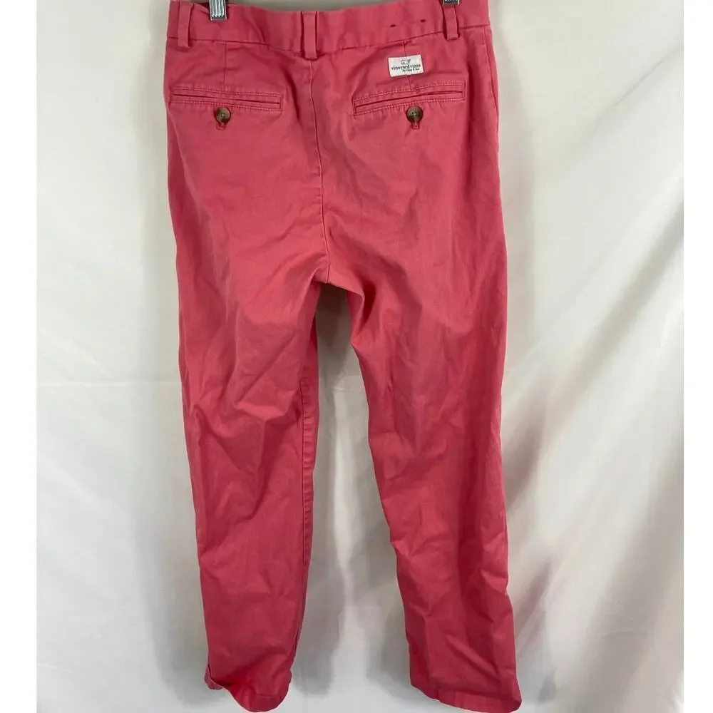 VINEYARD VINES Boys khaki twill chino Style# 3P1051 Size 18